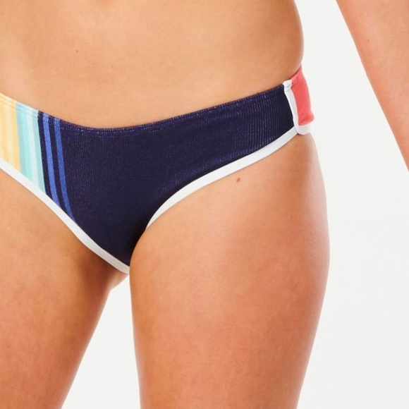 SAYULITA STRIPE LONGLINE TRI BIKINI TOP - Picture 13 of 14